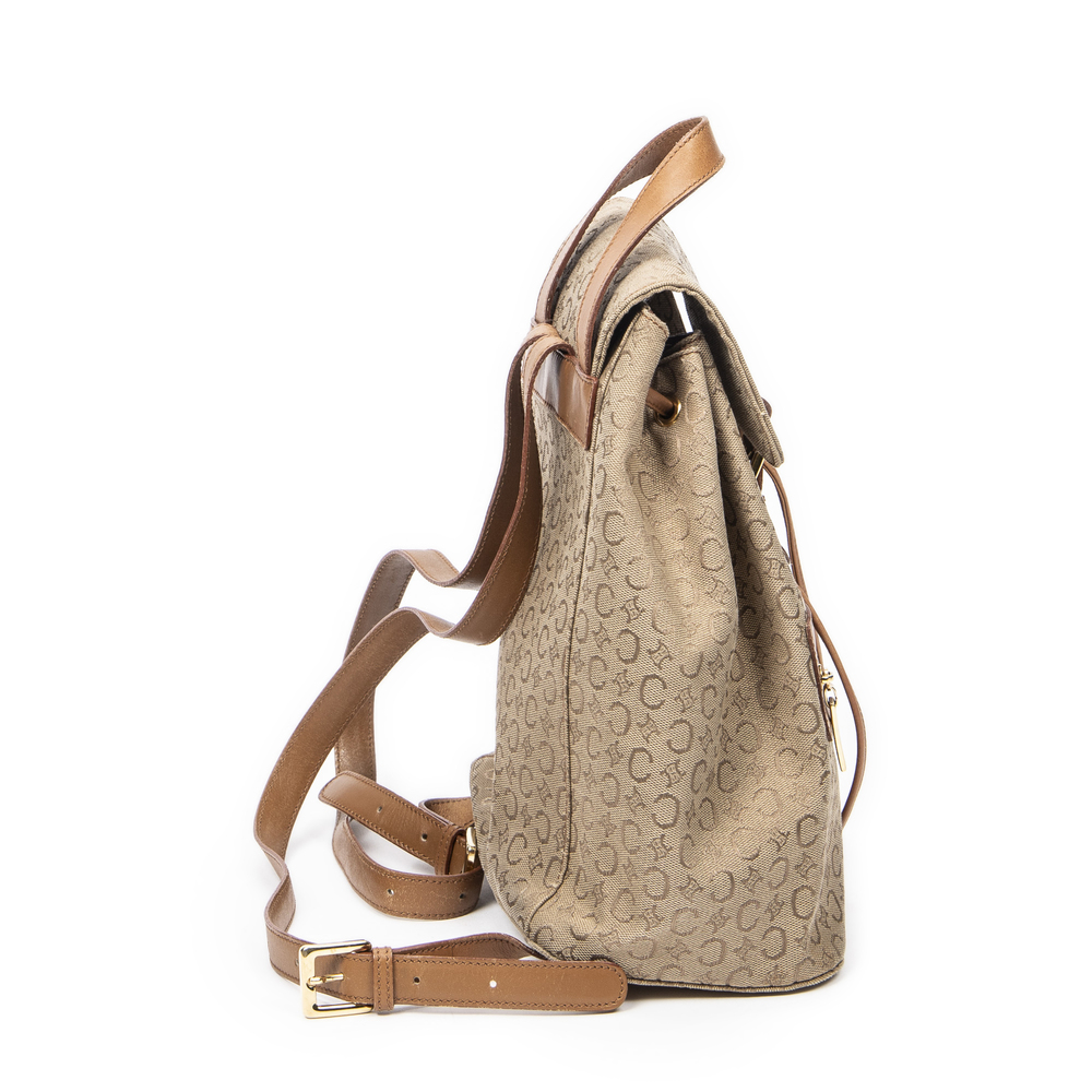 Celine Front Zip Drawstring Backpack - Picture 4 of 11